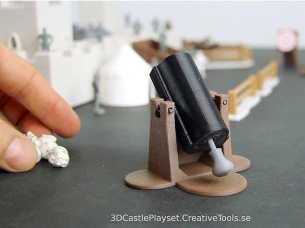 3D print your own modular medieval castle play-set